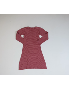 Robe à rayures rouge 2