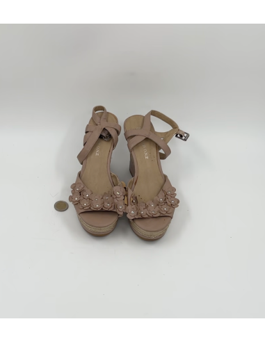 DUNE sandalen met bloemen