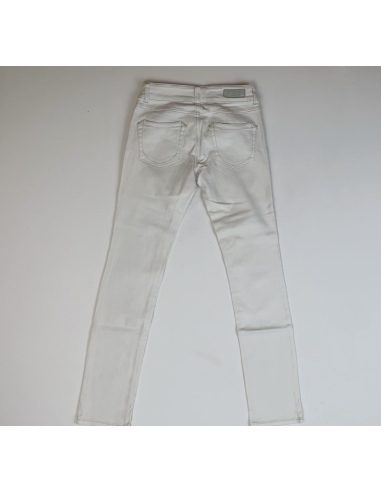 Slanke witte broek