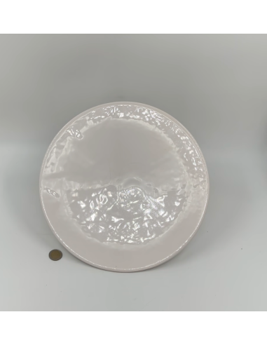 Versleten witte plaat