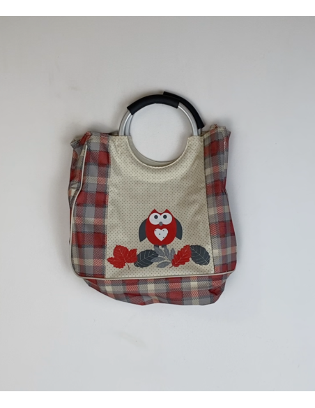 Sac à main avec motif de hibou
