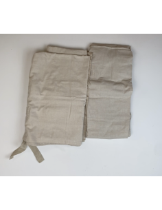 Beige linnen wandkleed 2