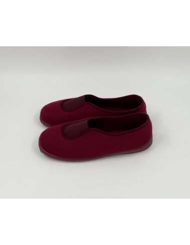 Chaussures en feutre rouges
