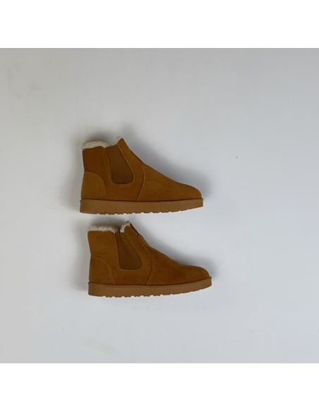 Bottines marron