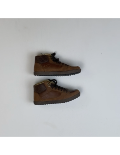 Bruine sneakers als nieuw