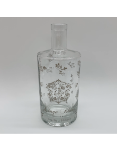 Bouteille en verre élégante