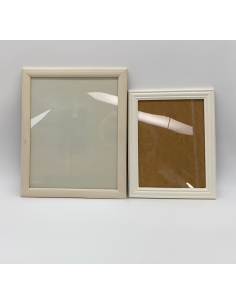 Witte fotolijsten set van 3 2