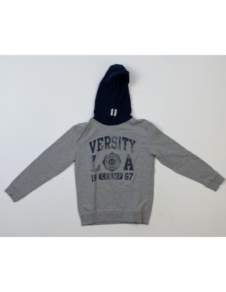 Grijze hoodie