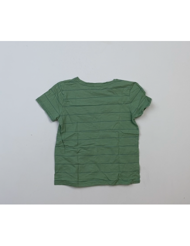 Groen gestreept t-shirt