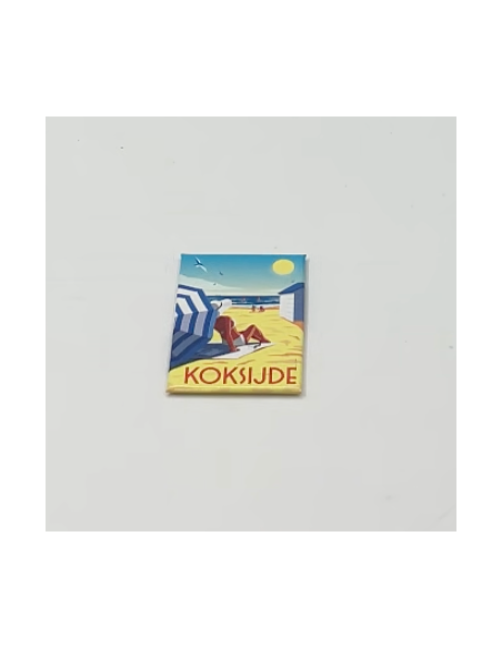 Koelkastmagneet 'Koksijde' - magneet