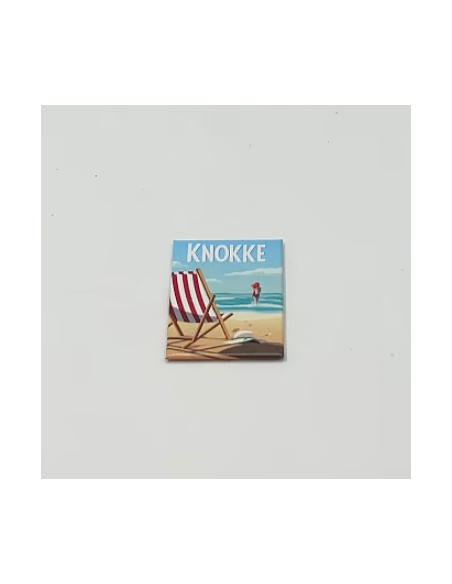 Koelkastmagneet 'Knokke' - magneet