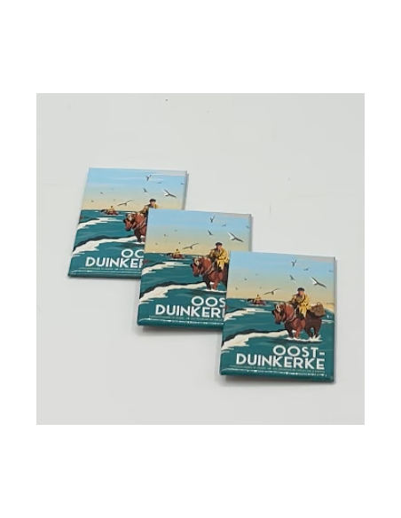 Koelkastmagneet 'Oost-Duinkerke' - magneet
