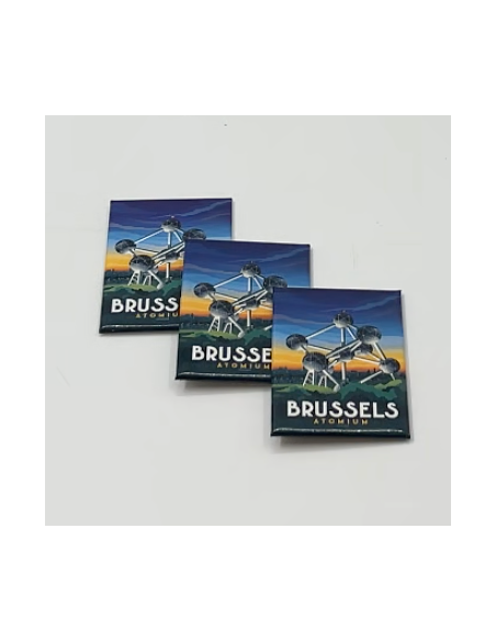 Magnet pour frigo 'Brussels' - aimant