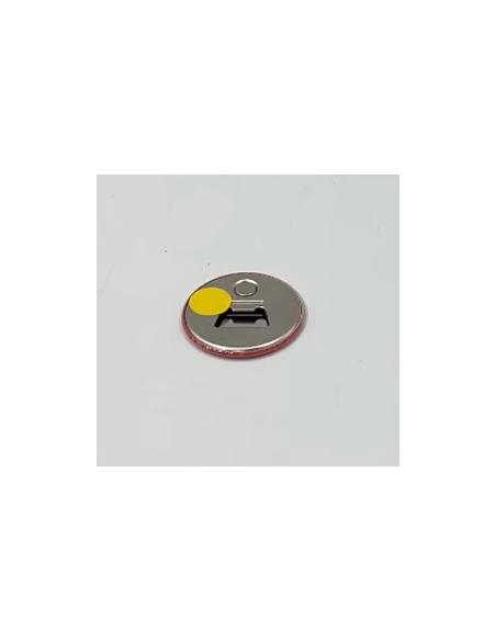 Magnet et décapsuleur 'Le Cuberdon' Artisan belge.
