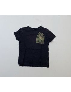 Zwart t-shirt met...