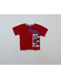Bony Fellow rood t-shirt...