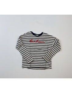 Gestreept T-shirt met... 2