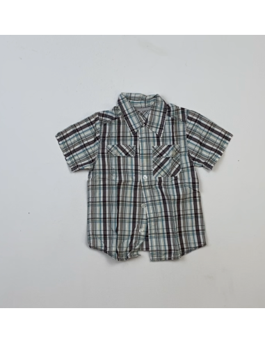 Geruit kinderoverhemd
