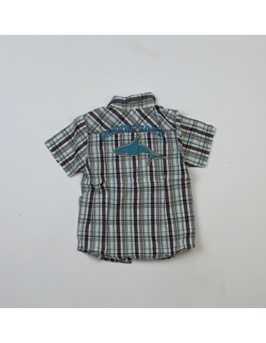Geruit kinderoverhemd