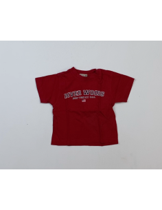 RIVER WOODS rood T-shirt