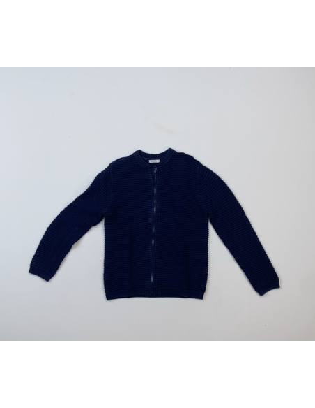 Marineblauw vest