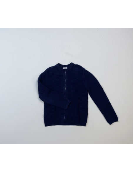 Marineblauw vest