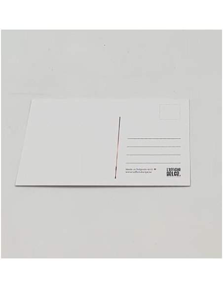 Postkaart "Vijftigjarig jubileum" - De Belgische poster