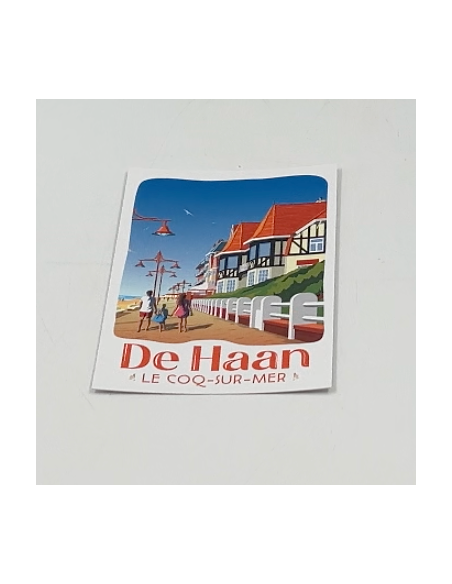 Carte postale ''De Haan'' - L'affiche Belge (prix pièce)