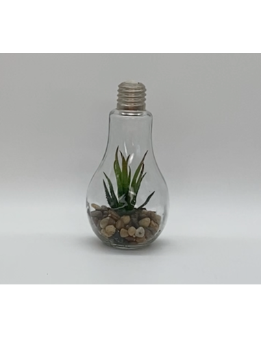 Vase décoratif en forme d'ampoule