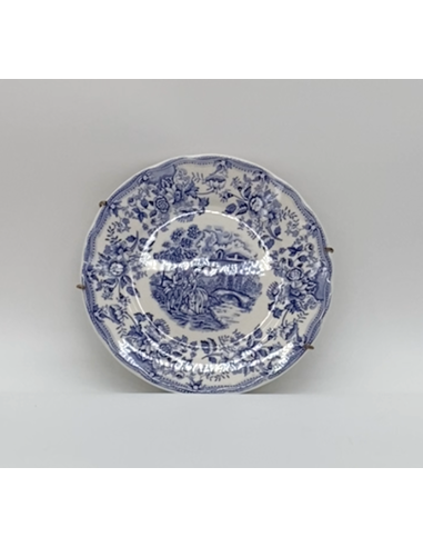 Assiette décorative en faïence