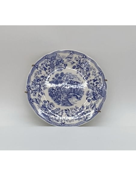 Assiette décorative en faïence