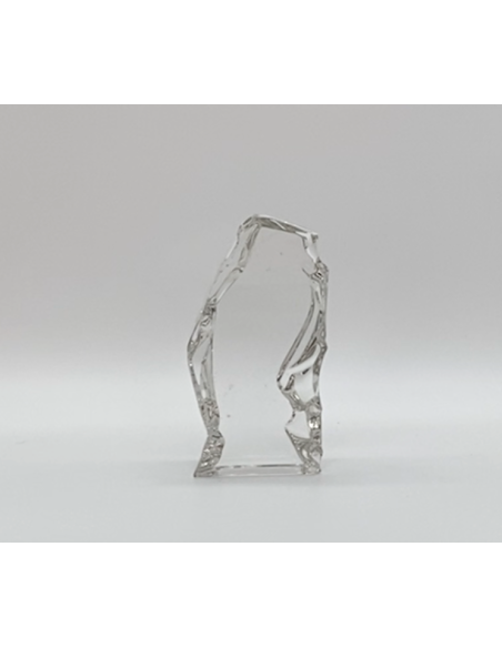 Objet en verre transparent