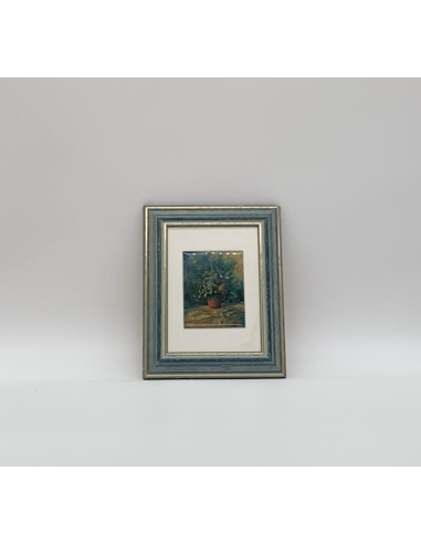Cadre avec peinture de fleurs