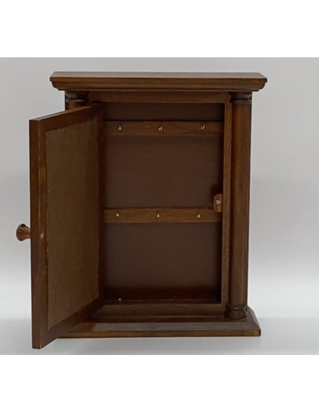 Petite armoire à clefs en bois