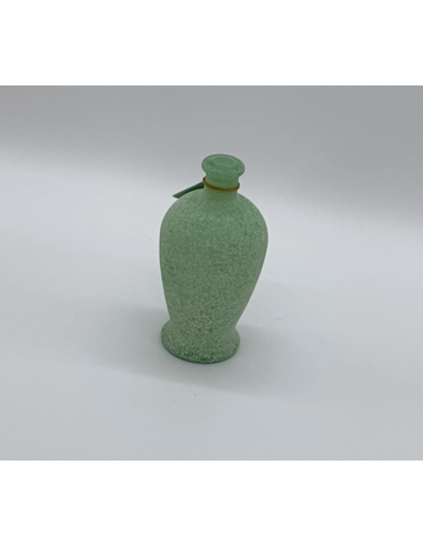 Vase en verre vert