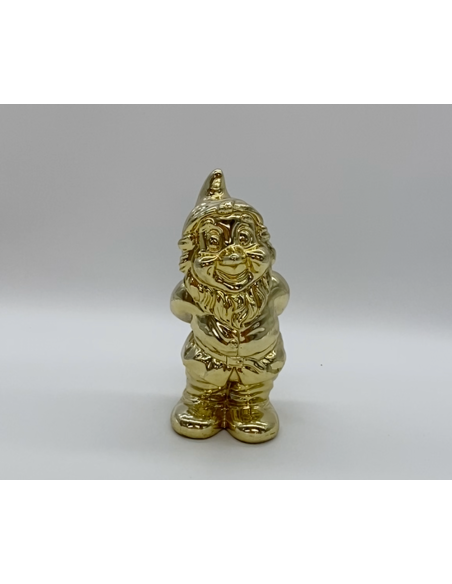 Figurine dorée de nain