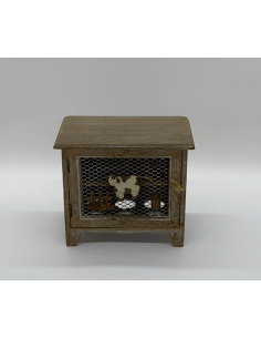 Decoratieve houten doos met...