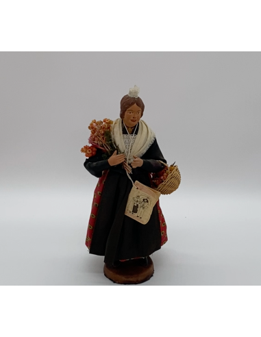 santon Figurine traditionnelle avec...