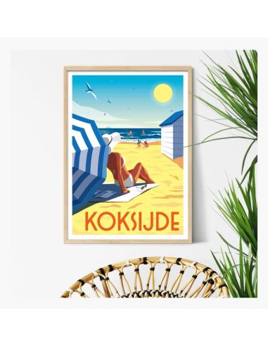 Affiche Koksijde - l'Affiche Belge...