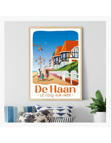 Affiche De Haan, Le Coq-sur-Mer (sans...