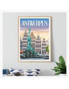 Affiche d'Antwerpen -...