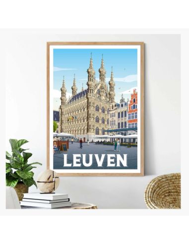 Affiche de Leuven - l'Affiche Belge...