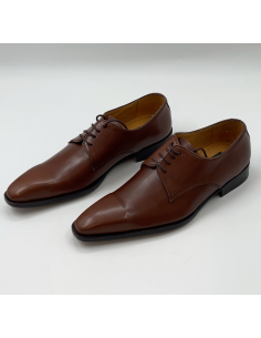 Bruine leren schoenen -...