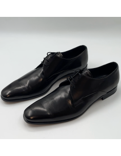 Zwarte leren schoenen -...