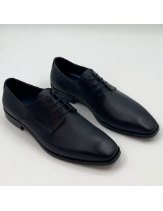 Zwarte leren schoenen -...