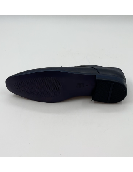 Chaussures en cuir noir - pointure 43