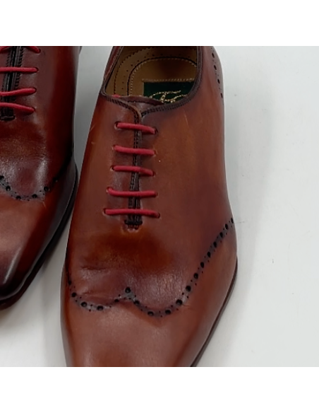 Chaussures en cuir marron pointure 40
