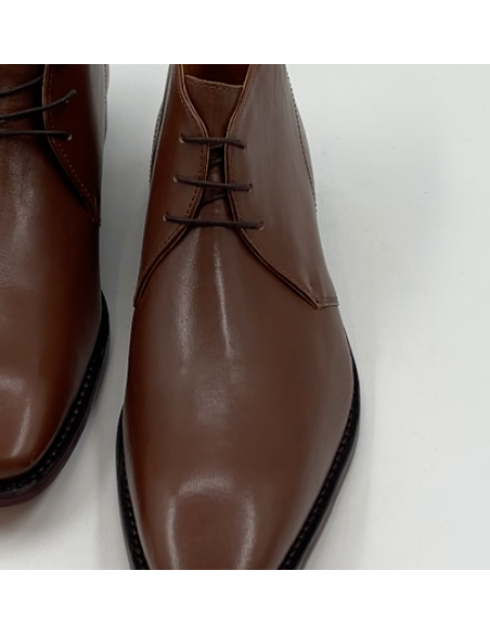 Bottes en cuir marron pointure 42
