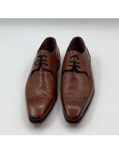 Bruine leren schoenen -... 2