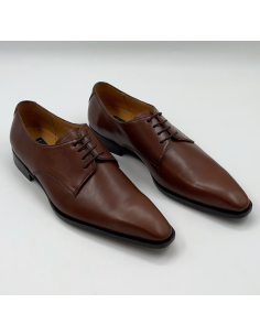 Bruine leren schoenen -...